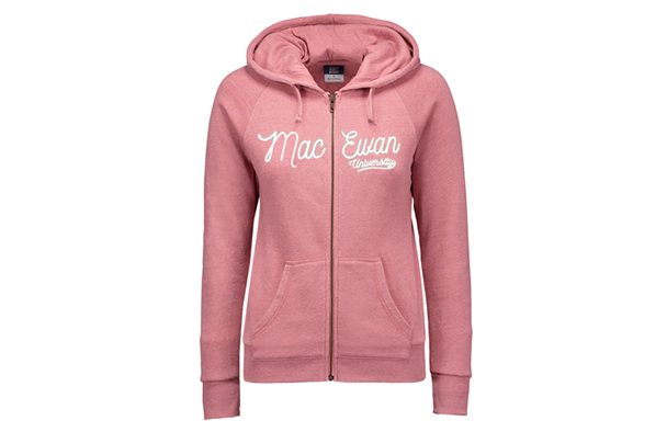 Campus full zip hot sale anorak pink