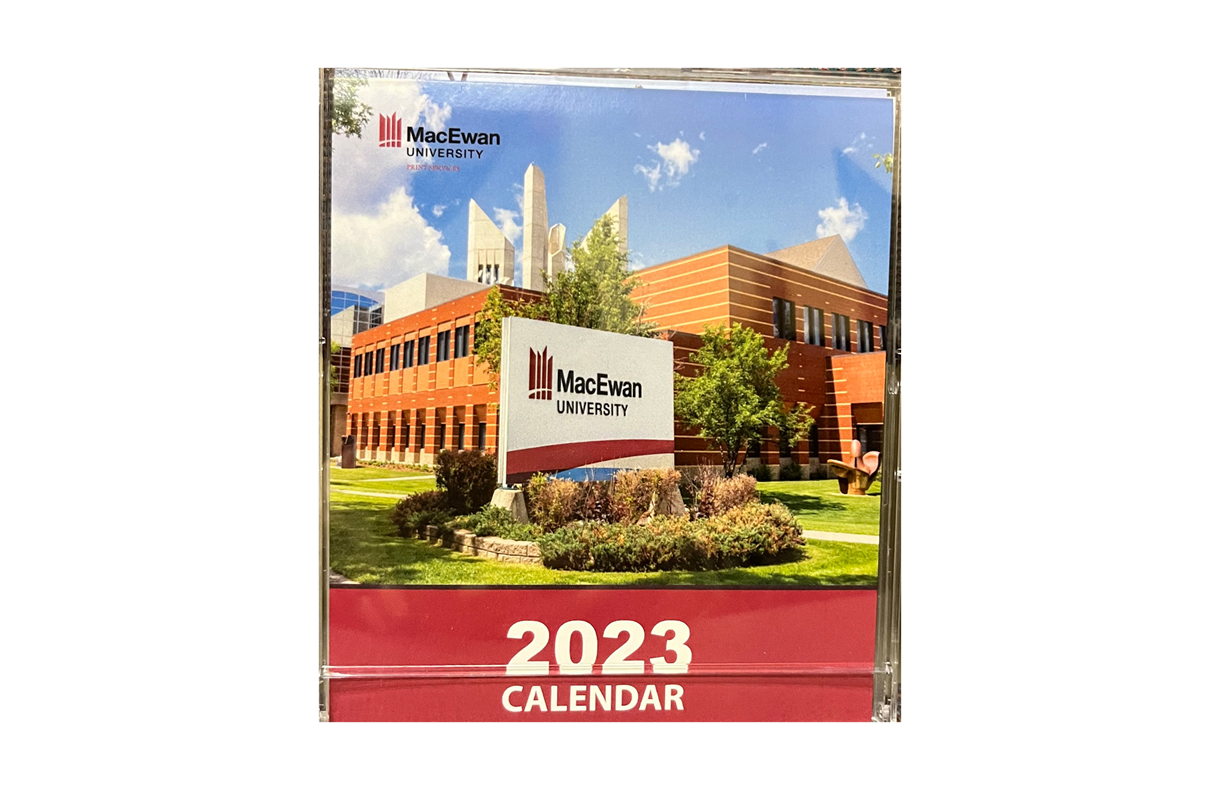 MacEwan University Bookstore 2023 CD Calendar